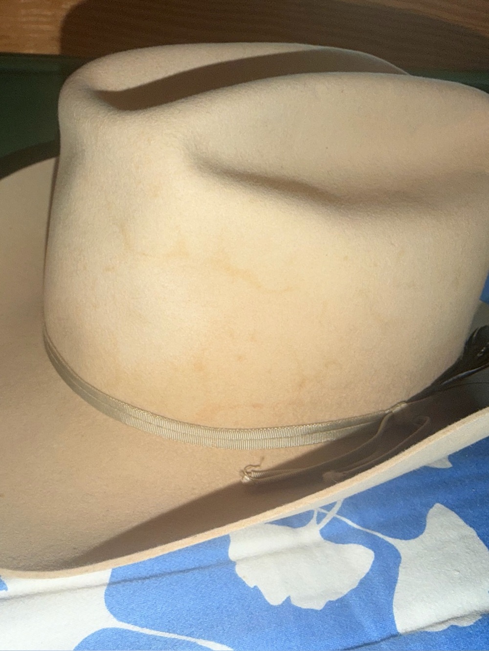 Vtg G. K. Lewallen Felt Cowboy Hat